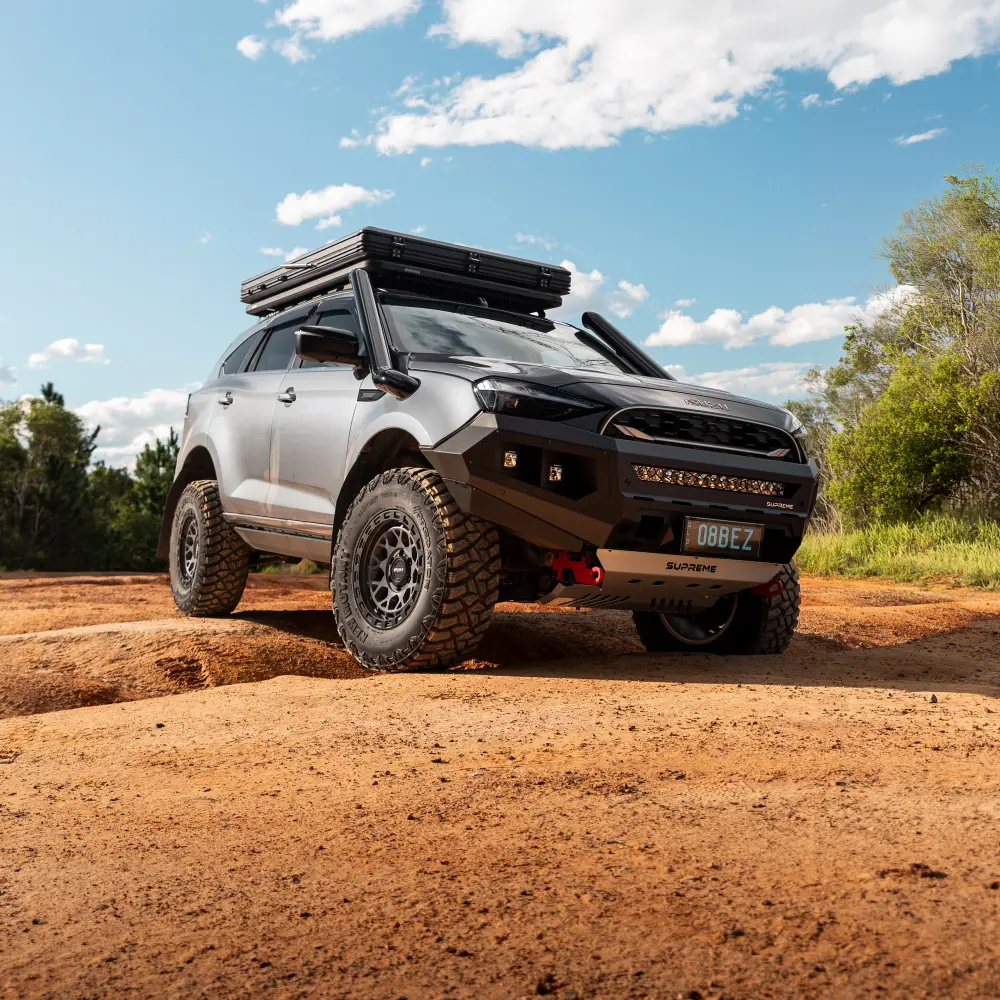 Isuzu MU-X with ROH wheels, supplier touring inspiration