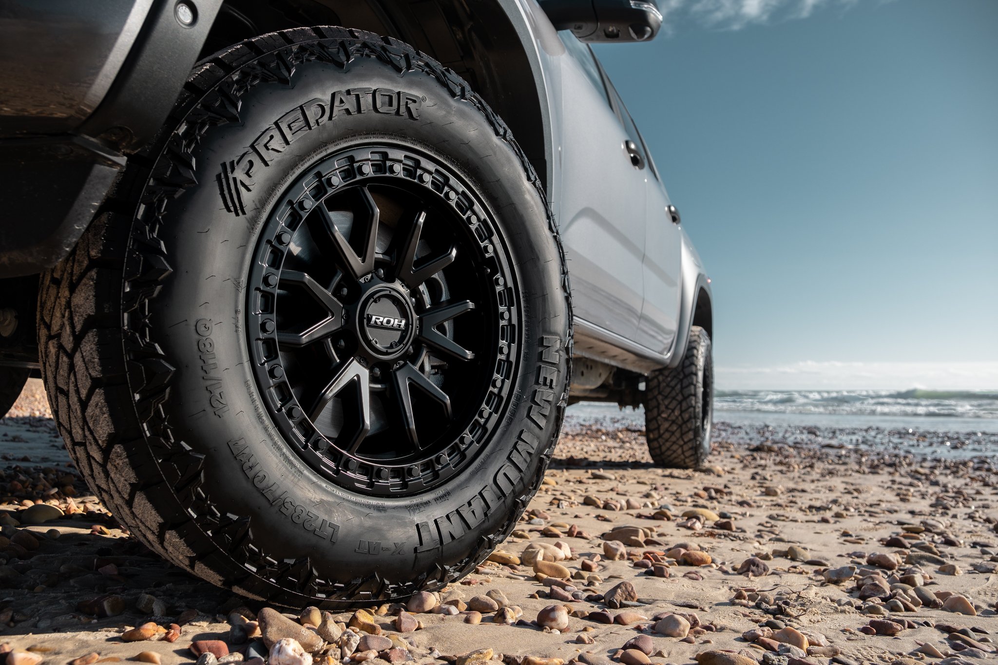 Predator New Mutant tyre on a ROH wheel, from predatortyres.com.au